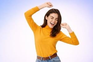 Festa di gioia in giallo