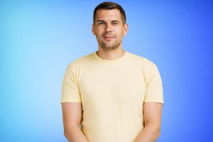 Ritratto-di-un-uomo-con-sfondo-blu