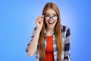 Sorpresa dietro gli occhiali